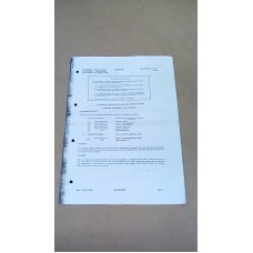 CLANSMAN HARNESS INSTALLATION TEST SYSTEM TECHNICAL HANDBOOK DATA SUMMARY